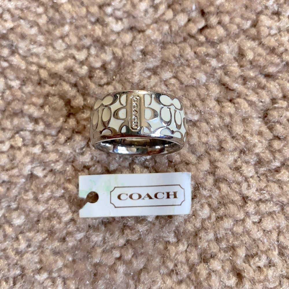 COACH ring size: 6